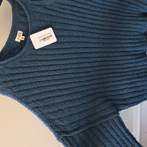 POL Teal Sweater - Picture 4 of 6